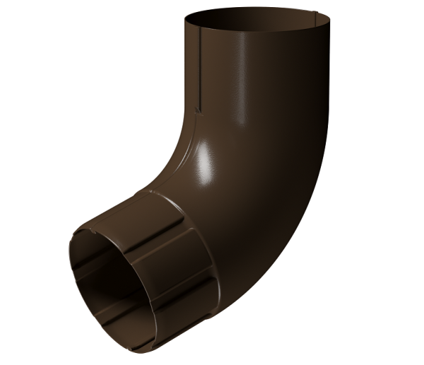 Колено 72° D90 Döcke STAL PREMIUM Каштан, (RAL 8017) купить в Кинешме