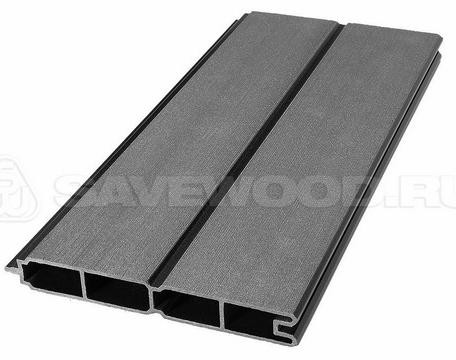 Заборный профиль из ДПК Savewood SW Agger матовый чёрный купить в Кинешме