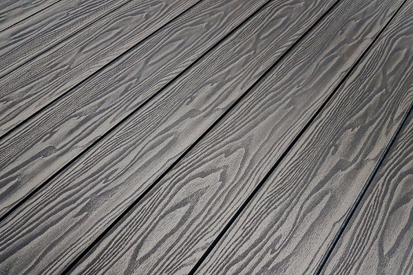 Террасная доска из ДПК Terrapol Смарт 3D Полнотелая без паза Черное дерево купить в Кинешме