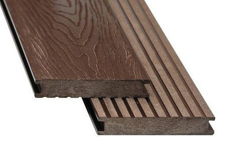 Террасная доска из ДПК ECODECKING Premium Коричневый купить в Кинешме