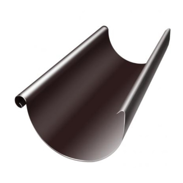 Водосток Grand Line 150x100 – Желоб 3м RAL 8017 купить в Кинешме