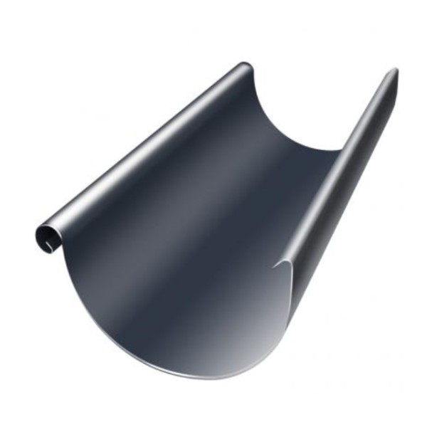 Водосток Grand Line 125x90 – Желоб 3м RAL 7024 купить в Кинешме