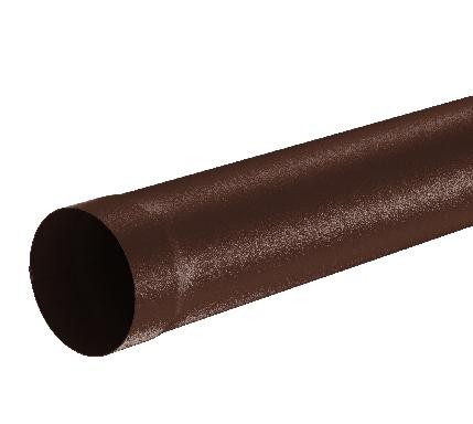 Водосток Aquasistem, Система 150/100 - Труба водосточная 3.00м RAL 8017 Коричневый matt купить в Кинешме