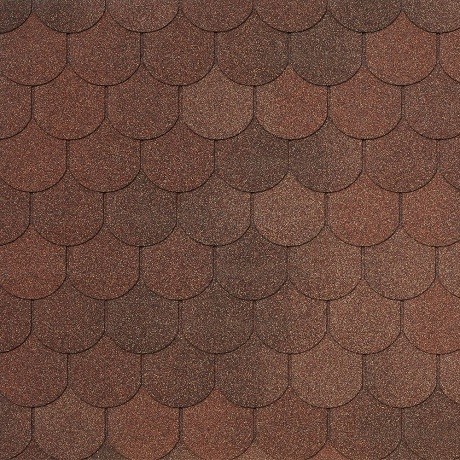 Гибкая черепица Tegola ASSISI terracotta 420 купить в Кинешме