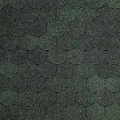 Гибкая черепица Tegola ASSISI verde 473 купить в Кинешме