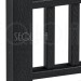 Комплект крышка/юбка для столба SEQUOIA BLACK купить в Кинешме