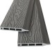 Заборная панель шип-паз EasyDecking Wood-Х 146х20 Серый купить в Кинешме