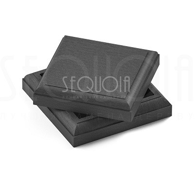 Комплект крышка/юбка для столба SEQUOIA GRAY купить в Кинешме