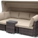 Диван-Трансформер AFINA плетеный из иск. ротанга AFM-320B Brown купить в Кинешме