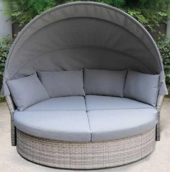 Диван-Трансформер AFINA плетеный из иск. ротанга AFM-325G Grey купить в Кинешме