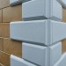 Угол Наружный к Фасадным Термопанелям Доломит Дагестанский Камень 400 мм Белый купить в Кинешме