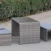 Диван-Трансформер AFINA плетеный из иск. ротанга S330G-W78 Grey купить в Кинешме