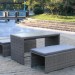 Диван-Трансформер AFINA плетеный из иск. ротанга S330G-W78 Grey купить в Кинешме