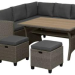 Комплект мебели AFINA плетеной из иск. ротанга AFM-307G-Grey купить в Кинешме