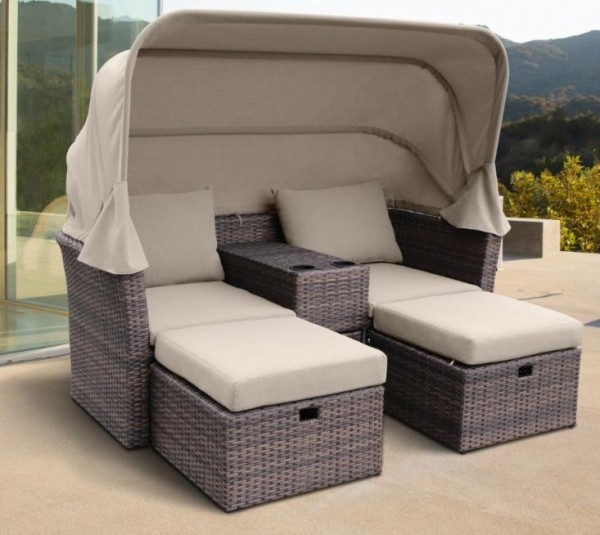 Комплект мебели AFINA плетеной из иск. ротанга AFM-330B Brown купить в Кинешме