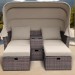 Комплект мебели AFINA плетеной из иск. ротанга AFM-330B Brown купить в Кинешме
