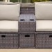 Комплект мебели AFINA плетеной из иск. ротанга AFM-330B Brown купить в Кинешме