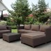 Комплект мебели AFINA плетеной из иск. ротанга YR821A Brown/Beige купить в Кинешме