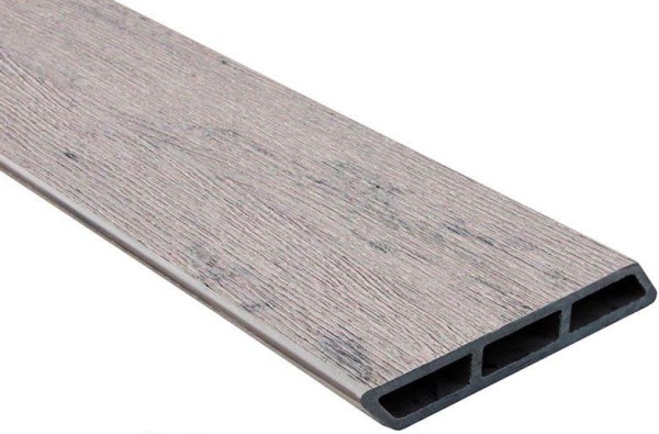 Доска Ромбус 3D ДПК Outdoor STORM GREY серая микс купить в Кинешме