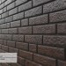 Фасадная панель Ю-Пласт Стоун Хаус Кирпич Коричневый купить в Кинешме