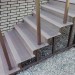 Ступень ДПК Outdoor Havana/Вельвет полнотелая серая  микс купить в Кинешме