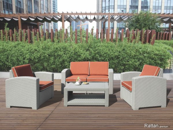 Уличные диваны и кресла коллекции Rattan Premium 4 купить в Кинешме