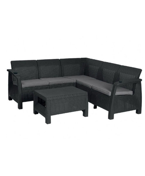 Угловой диван  Yalta Corner Set (столик в комплект не входит) купить в Кинешме