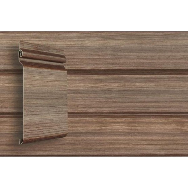 Виниловый сайдинг Grand Line Natural-Брус Tundra - Кедр купить в Кинешме