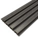 Фасадная доска из ДПК Faynag Wood Рейка Мокрый Асфальт купить в Кинешме