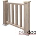 Ограждение из ДПК Outdoor Классик 3D STORM серый микс купить в Кинешме