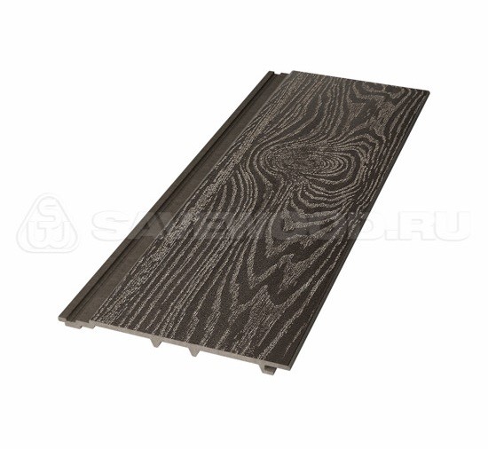Сайдинг из дпк savewood sw-cedrus тангенциальный распил темно-коричневый купить в Кинешме