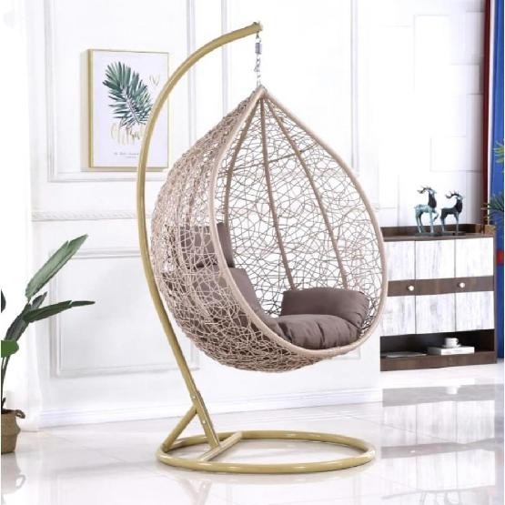 Кресло Подвесное из искусственного ротанга AFM-169A-XLB Beige купить в Кинешме