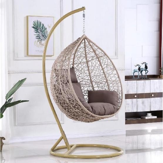 Кресло Подвесное из искусственного ротанга AFM-169A-LB Beige купить в Кинешме