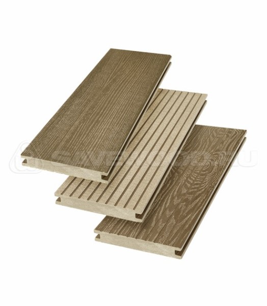 Террасная доска SW Fraxinus (R) полнотелая «SaveWood» Тик купить в Кинешме