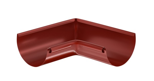 Водосток Aquasistem, система 150x100 - Угол желоба, внутренний 90° RR 29 Бургундский купить в Кинешме