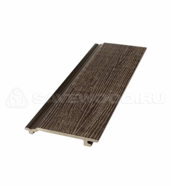Сайдинг из дпк savewood sw-sorbus радиальный распил темно-коричневый купить в Кинешме