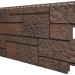 Фасадная панель VOX Sandstone (Сандстоун) темно коричневый купить в Кинешме