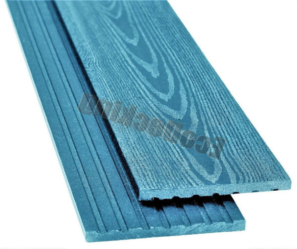 Заборная доска   из ДПК ECODECKING Лазурь купить в Кинешме