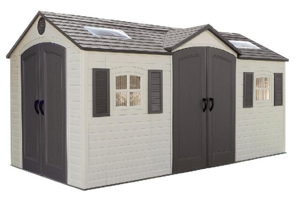 Сарай пластиковый LifeTime 15x8 DD купить в Кинешме