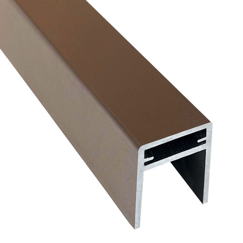 П-профиль Алюминиевый EasyDecking 35x25 Венге купить в Кинешме