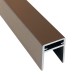 П-профиль Алюминиевый EasyDecking 35x25 Венге купить в Кинешме