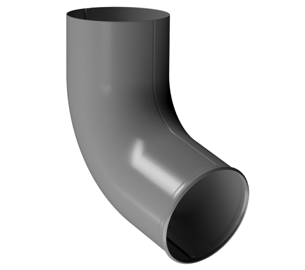 Отвод трубы D90 Döcke STAL PREMIUM Графит, (RAL 7024) купить в Кинешме