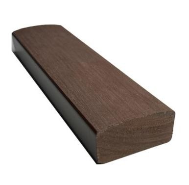 Лавочный брус Ecodecking Некст полнотелый брашированный 70х35 шоколад купить в Кинешме