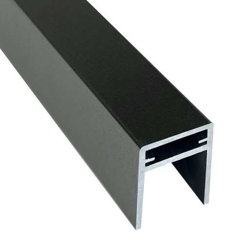 П-профиль Алюминиевый EasyDecking 35x25 Черное дерево купить в Кинешме