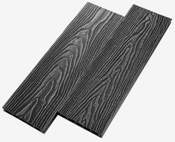 Террасная доска из ДПК RusDecking Unodeck Vintage - Графит купить в Кинешме