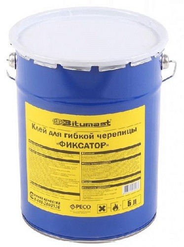 Клей для гибкой черепицы BITUMAST 5 л купить в Кинешме