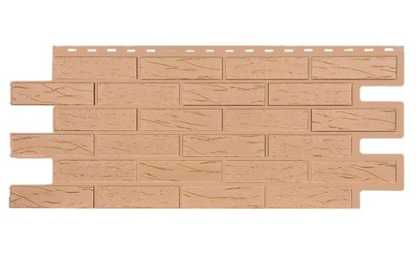 Фасадная панель T-Siding Кирпич Саман Эко Крем купить в Кинешме